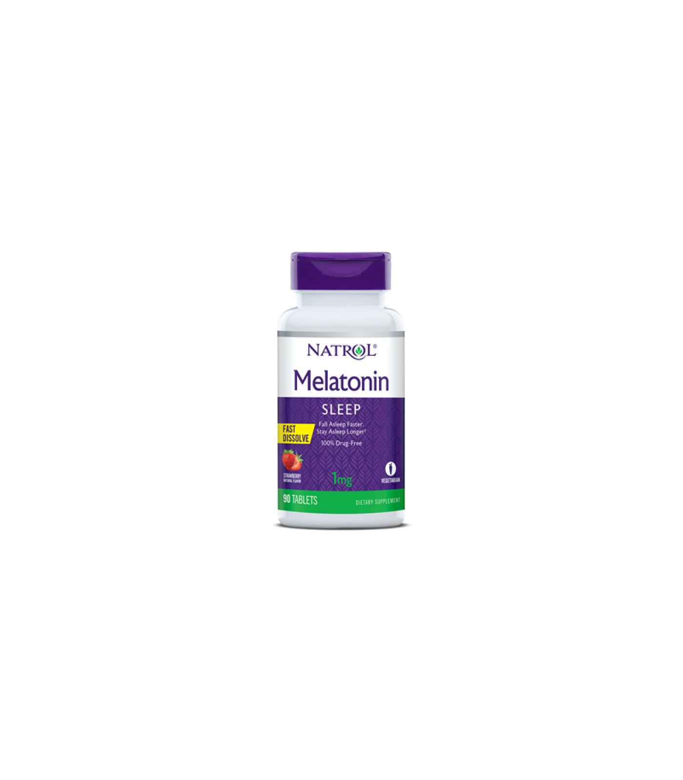 Natrol Melatonin Fast Dissolve 1mg / 90tabs.